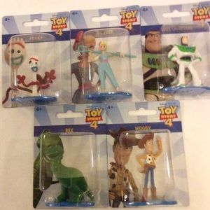 NIP! set of (5) Toy Story 4 Mini Figures